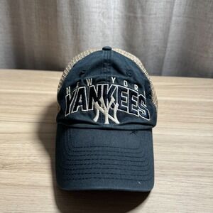 Fan Favorite New York Yankees Men's Baseball Cap Blue Adjustable Snapback Cap‎